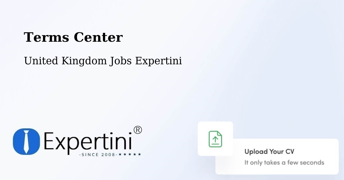 Terms of Service – Sedgefield - United Kingdom Jobs Expertini